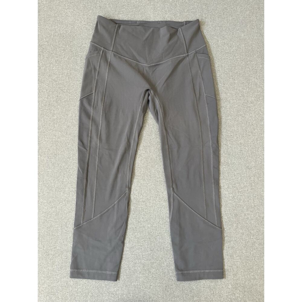 Lululemon Athletica Fast Free High-Rise Tight Gray Sze 10